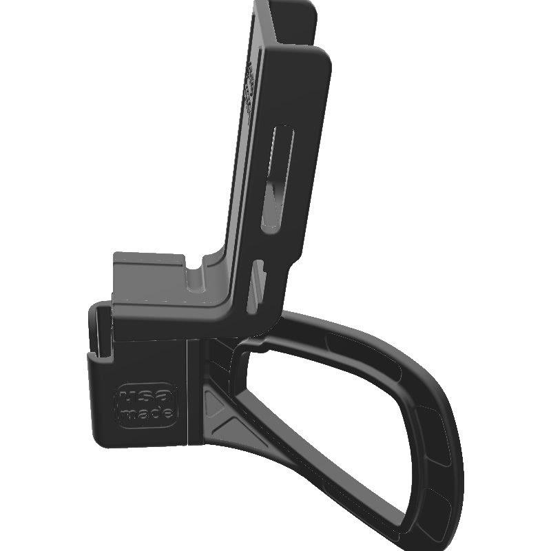 President McKinley CB Mic + Anytone AT-D878UV Radio Holder for Jeep JK 11-18 Grab Bar - Image 2