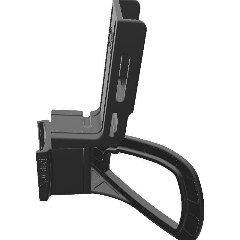 Garmin InReach Mini - Lower SATCOM SATCOM + Rugged Radios RH-5R Radio Holder for Jeep JK 11-18 Grab Bar - Image 2