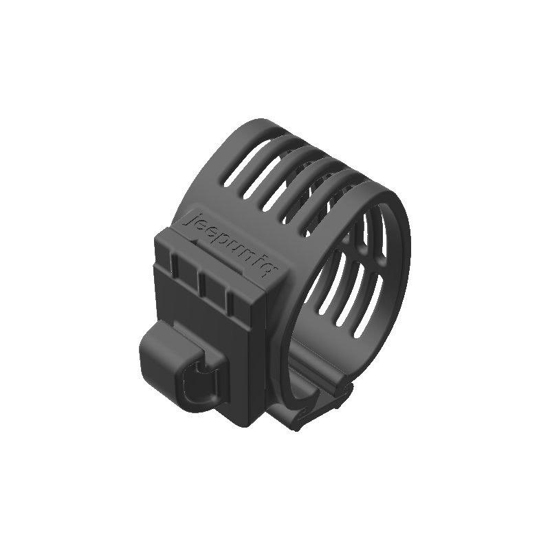 Icom ID-5100 HAM Mic Holder Clip-on for Jeep JK 11-18 Grab Bar - Image 1
