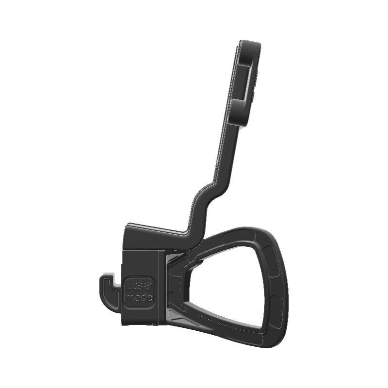 Icom IC-2730 HAM Mic + Garmin InReach Explorer SATCOM Holder for Jeep JK 11-18 Grab Bar - Image 3