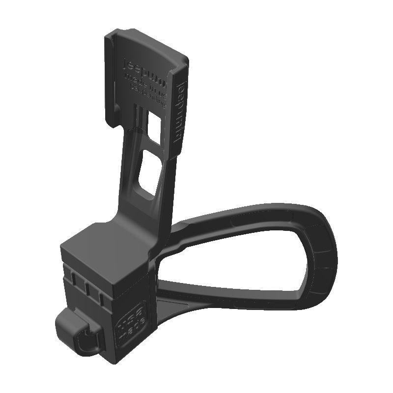 Icom IC-2730 HAM Mic + Garmin Mini InReach SATCOM Holder for Jeep JK 11-18 Grab Bar - Image 1