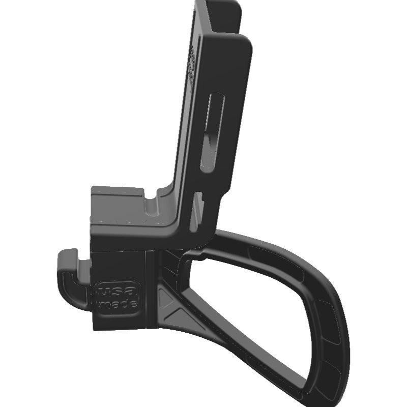 Icom IC-2730 HAM Mic + Connect Systems CS580 Radio Holder for Jeep JK 11-18 Grab Bar - Image 2