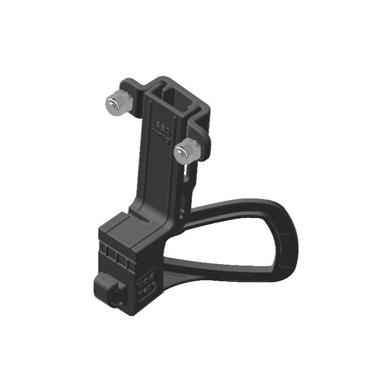 Icom IC-2730 HAM Mic + Delorme inReach Device Holder for Jeep JK 11-18 Grab Bar - Image 1