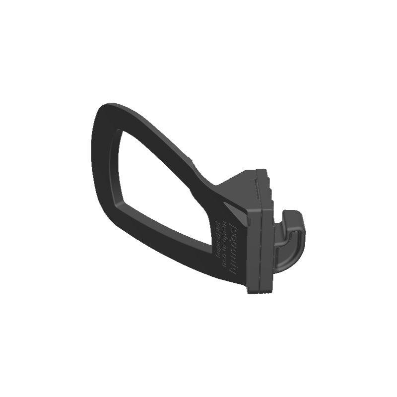 Icom IC-2300 HAM Mic Holder for Jeep JK 11-18 Grab Bar - Image 2