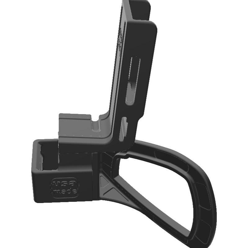 Midland 75-822 CB Mic + Baofeng BF-F8 Radio Holder for Jeep JK 11-18 Grab Bar - Image 2