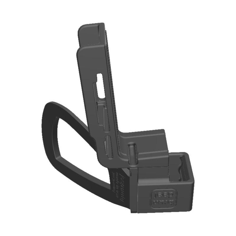 Midland 75-822 CB Mic + Kenwood TH-K2 Radio Holder for Jeep JK 11-18 Grab Bar - Image 4