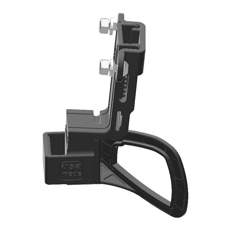 Midland 75-822 CB Mic + Delorme inReach Device Holder for Jeep JK 11-18 Grab Bar - Image 2