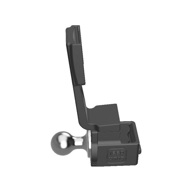 Baofeng BF-S112 HAM Mic + Garmin InReach Mini SATCOM Holder with 20mm 67 Designs Ball - Image 3