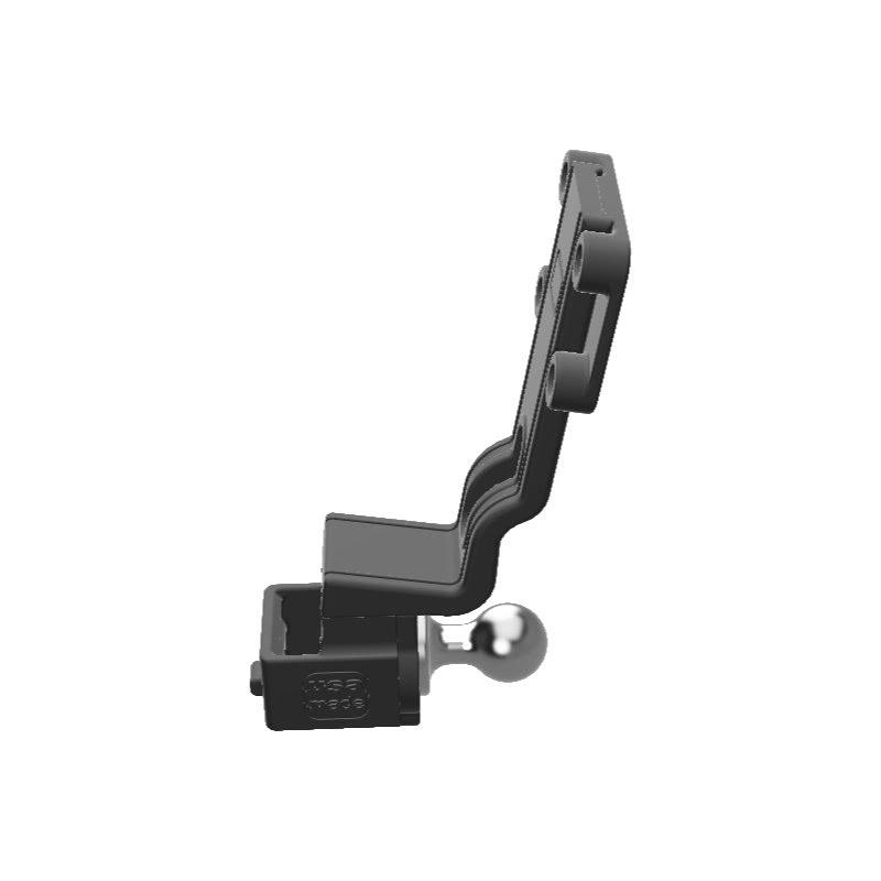 Baofeng BF-S112 HAM Mic + Garmin InReach Explorer SATCOM Holder with 20mm 67 Designs Ball - Image 2