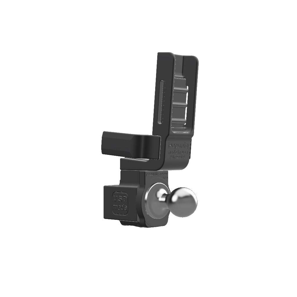 Wouxun SMO-001 HAM Mic + Connect Systems CS580 Radio Holder with 20mm 67 Designs Ball - Image 3