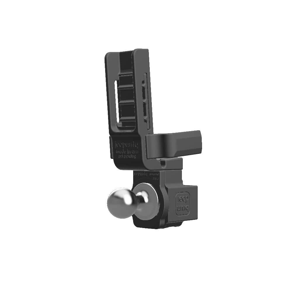 Wouxun SMO-001 HAM Mic + Connect Systems CS580 Radio Holder with 20mm 67 Designs Ball - Image 4
