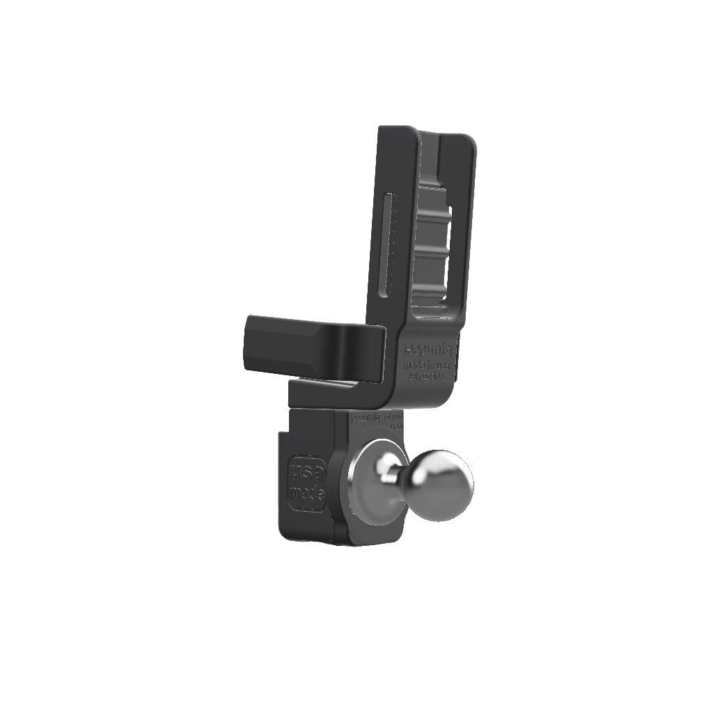 Wouxun KG-UV950P HAM Mic + Connect Systems CS580 Radio Holder with 20mm 67 Designs Ball - Image 3