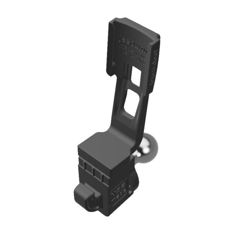 Icom IC-2300 HAM Mic + Garmin InReach Mini SATCOM Holder with 20mm 67 Designs Ball - Image 1