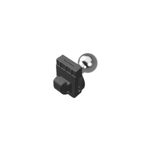 Icom ID-5100 HAM Mic Holder with 20mm 67 Designs Ball - Image 1