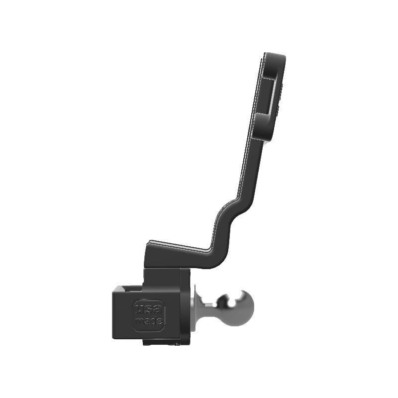 Midland 75-822 CB Mic + Garmin InReach Explorer SATCOM Holder with 20mm 67 Designs Ball - Image 3