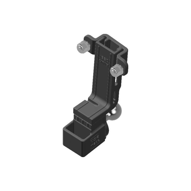 Midland 75-822 CB Mic + Delorme inReach Device Holder with 20mm 67 Designs Ball - Image 1