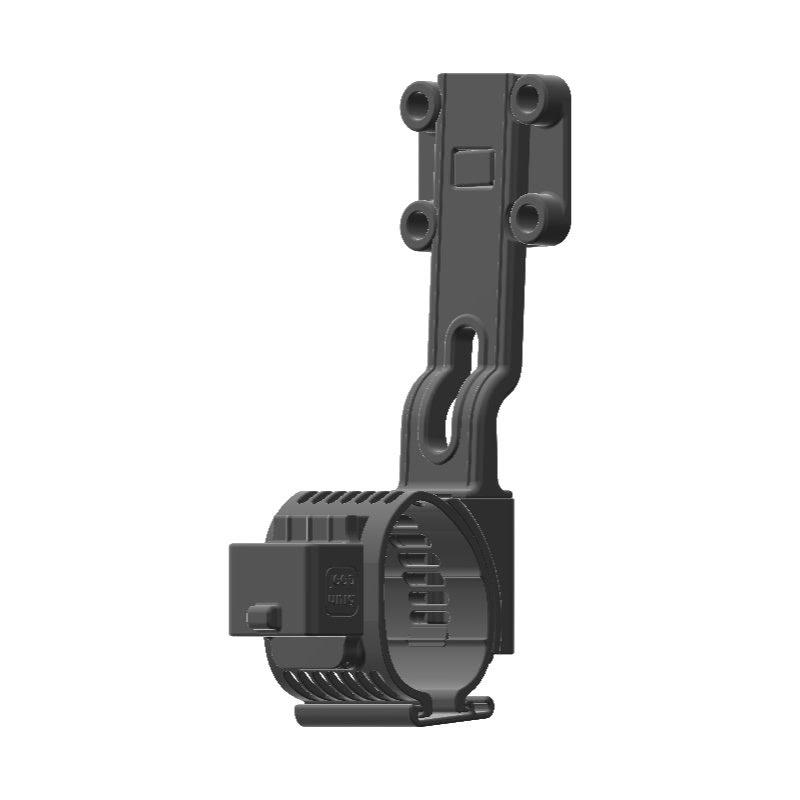 Wouxun SMO-001 HAM Mic + Garmin InReach Explorer SATCOM Holder Clip-on for Jeep JL Grab Bar - Image 2