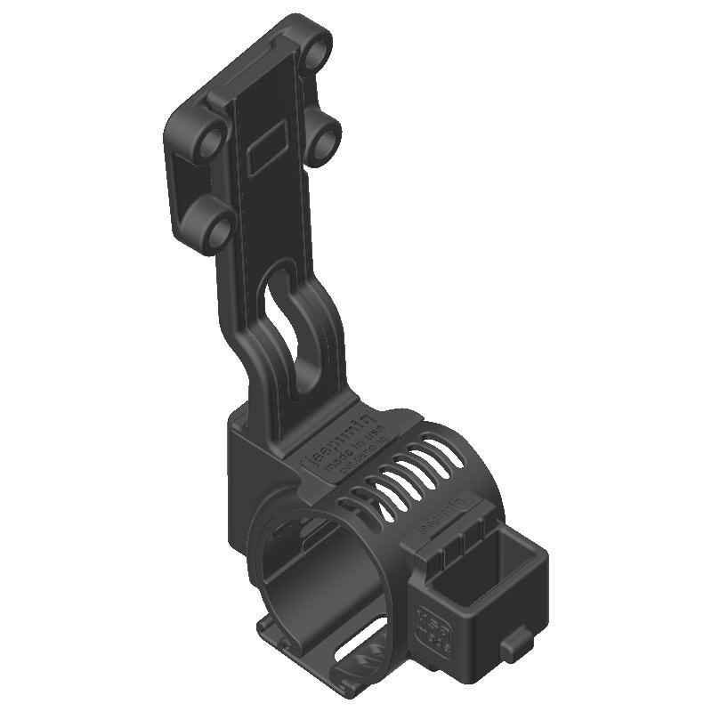 Baofeng BF-S112 HAM Mic + Garmin InReach Explorer SATCOM Holder Clip-on for Jeep JL Grab Bar - Image 3