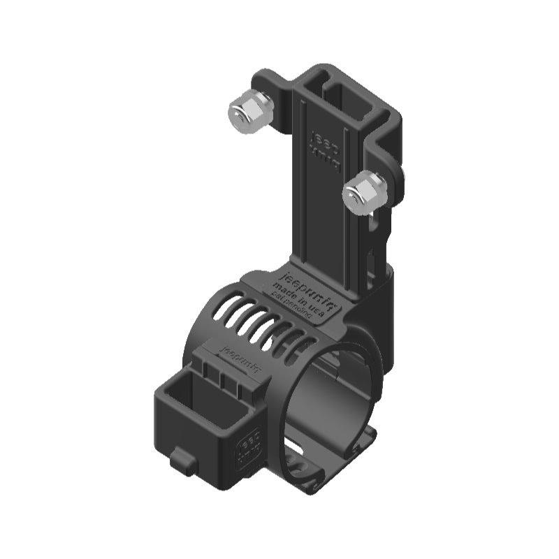 Baofeng BF-S112 HAM Mic + Delorme inReach Device Holder Clip-on for Jeep JL Grab Bar - Image 1