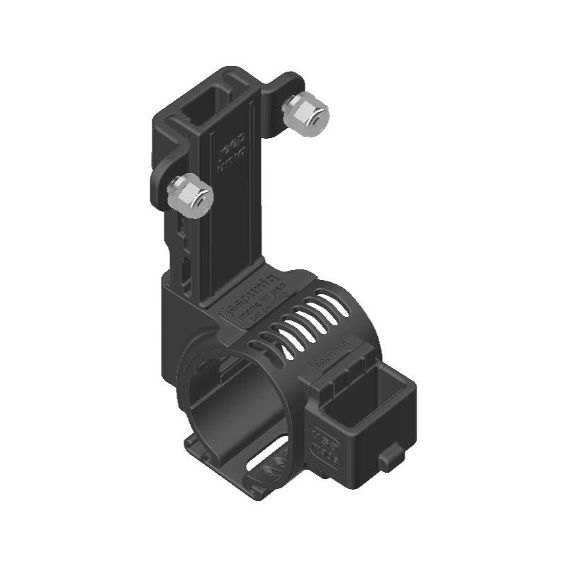 Wouxun SMO-001 HAM Mic + Delorme inReach Device Holder Clip-on for Jeep JL Grab Bar - Image 3