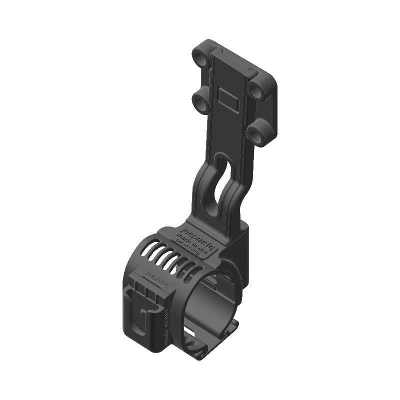 Yaesu FTM-350AR HAM Mic + Garmin InReach Explorer SATCOM Holder Clip-on for Jeep JL Grab Bar - Image 1