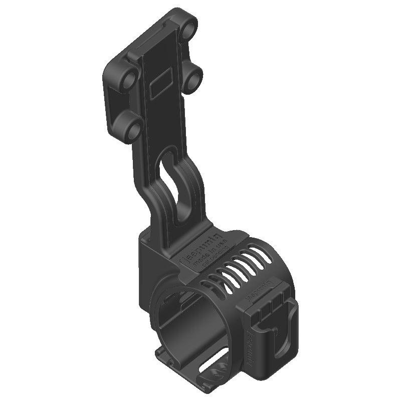 Hytera TM-610 HAM Mic + Garmin InReach Explorer SATCOM Holder Clip-on for Jeep JL Grab Bar - Image 3