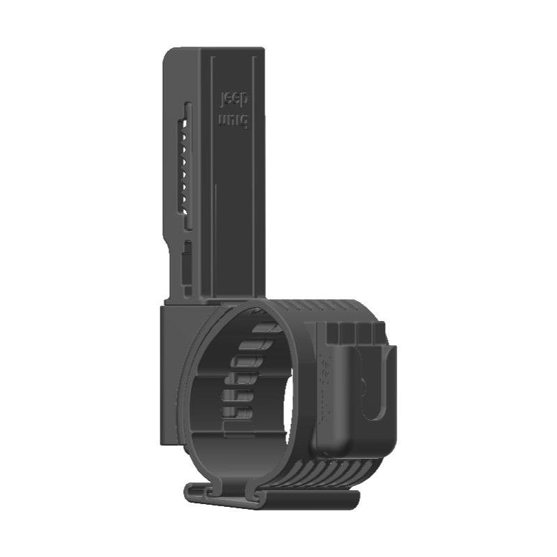 Kenwood TM-V71 HAM Mic + Baofeng UV-5R Radio Holder Clip-on for Jeep JL Grab Bar - Image 2