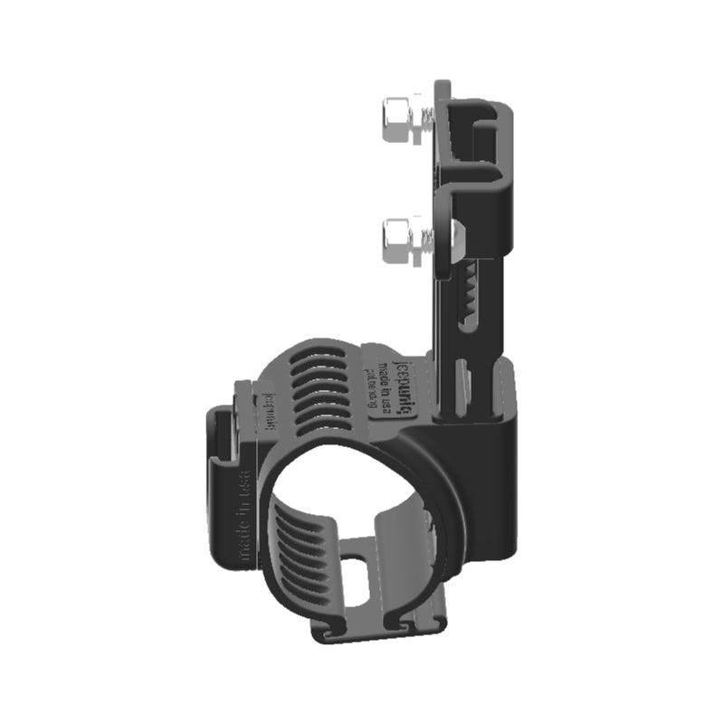 Hytera TM-628H HAM Mic + Delorme inReach Device Holder Clip-on for Jeep JL Grab Bar - Image 2