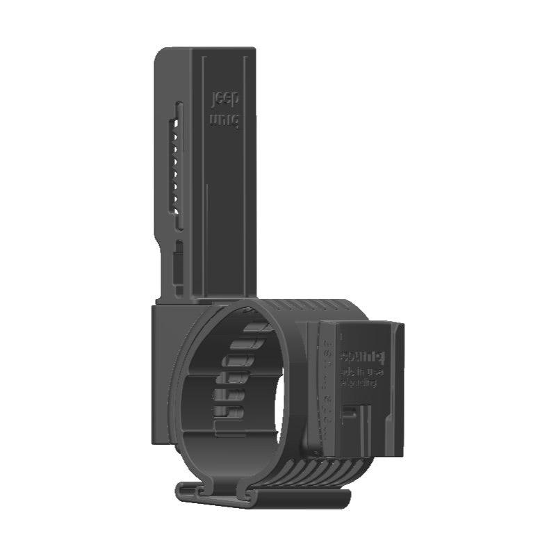 Garmin InReach Mini SATCOM SATCOM + Btech 6X2 DMR Radio Holder Clip-on for Jeep JL Grab Bar - Image 2