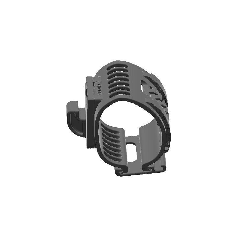 Icom ID-5100 HAM Mic Holder Clip-on for Jeep JL Grab Bar - Image 3