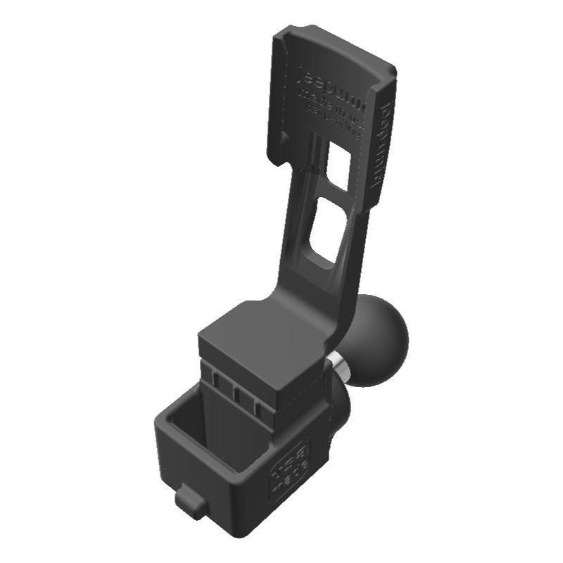 Wouxun SMO-001 HAM Mic + Garmin Mini InReach SATCOM Holder with 1 inch RAM Ball - Image 1