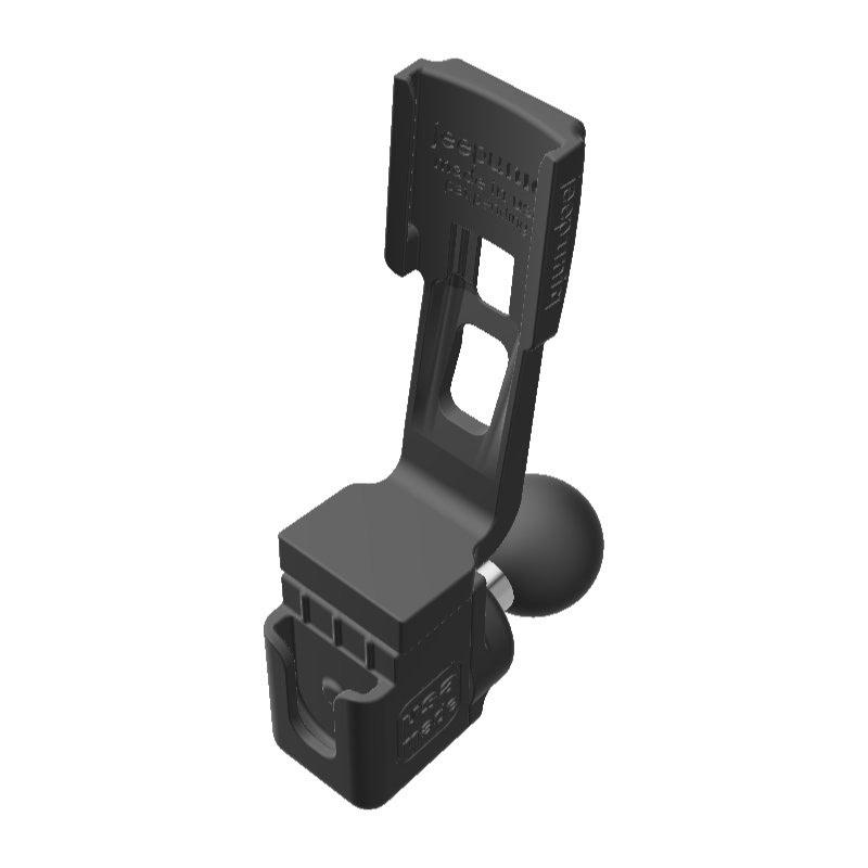 Kenwood TM-271 HAM Mic + Garmin Mini InReach SATCOM Holder with 1 inch RAM Ball - Image 1
