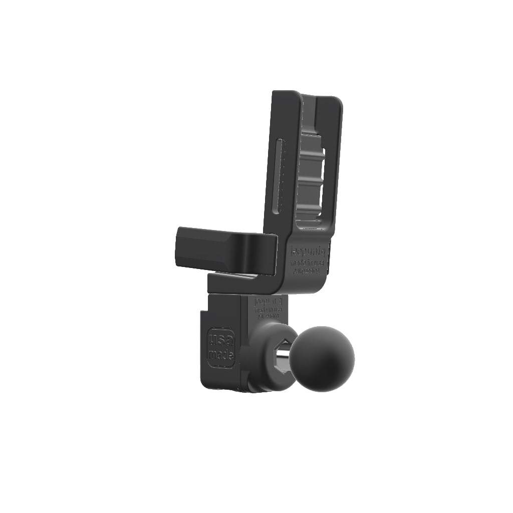 Yaesu FTM-350AR HAM Mic + Icom ID-51A Radio Holder with 1 inch RAM Ball - Image 3
