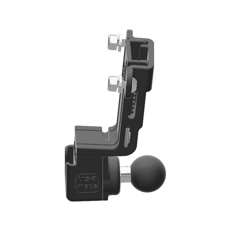 President Johnson CB Mic + Delorme inReach Device Holder with 1 inch RAM Ball - Image 2