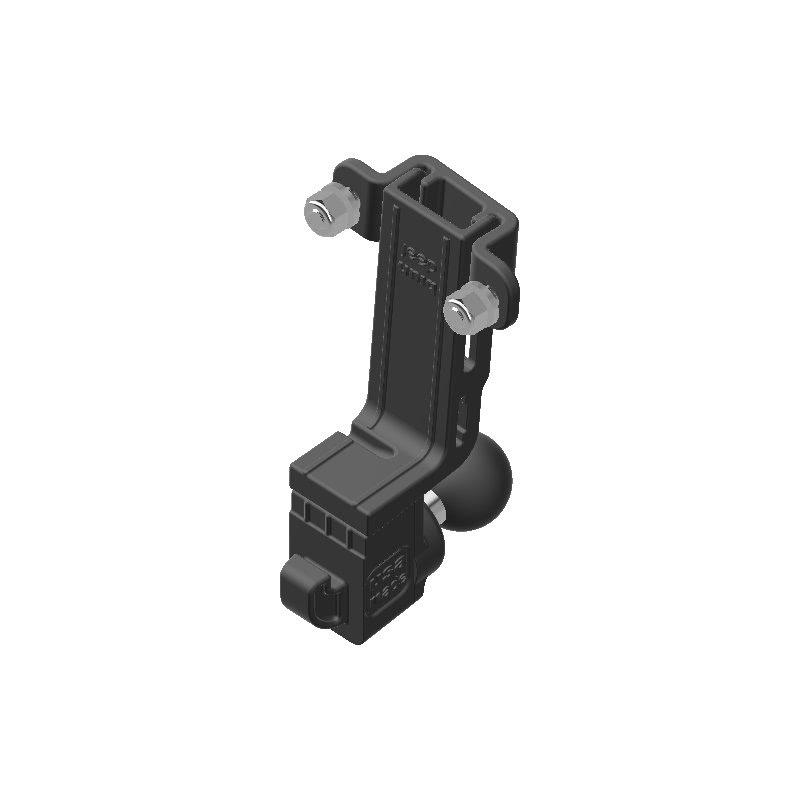 Icom ID-4100 HAM Mic + Delorme inReach Device Holder with 1 inch RAM Ball - Image 1