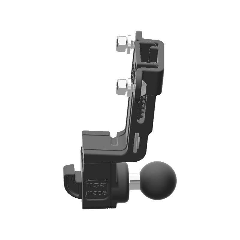 Icom ID-4100 HAM Mic + Delorme inReach Device Holder with 1 inch RAM Ball - Image 2