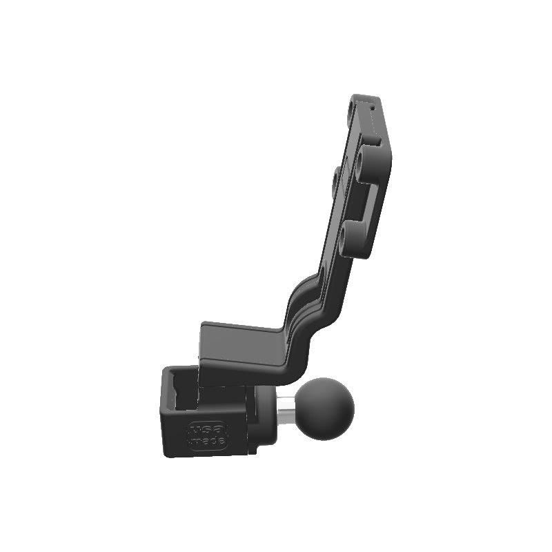 Midland 75-822 CB Mic + Garmin InReach Explorer SATCOM Holder with 1 inch RAM Ball - Image 2